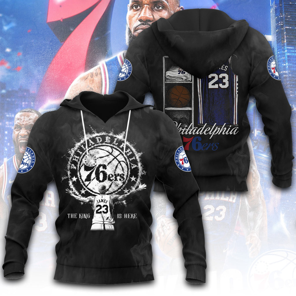 LeBron James x Philadelphia 76ers 3D Apparel – TANTN24501