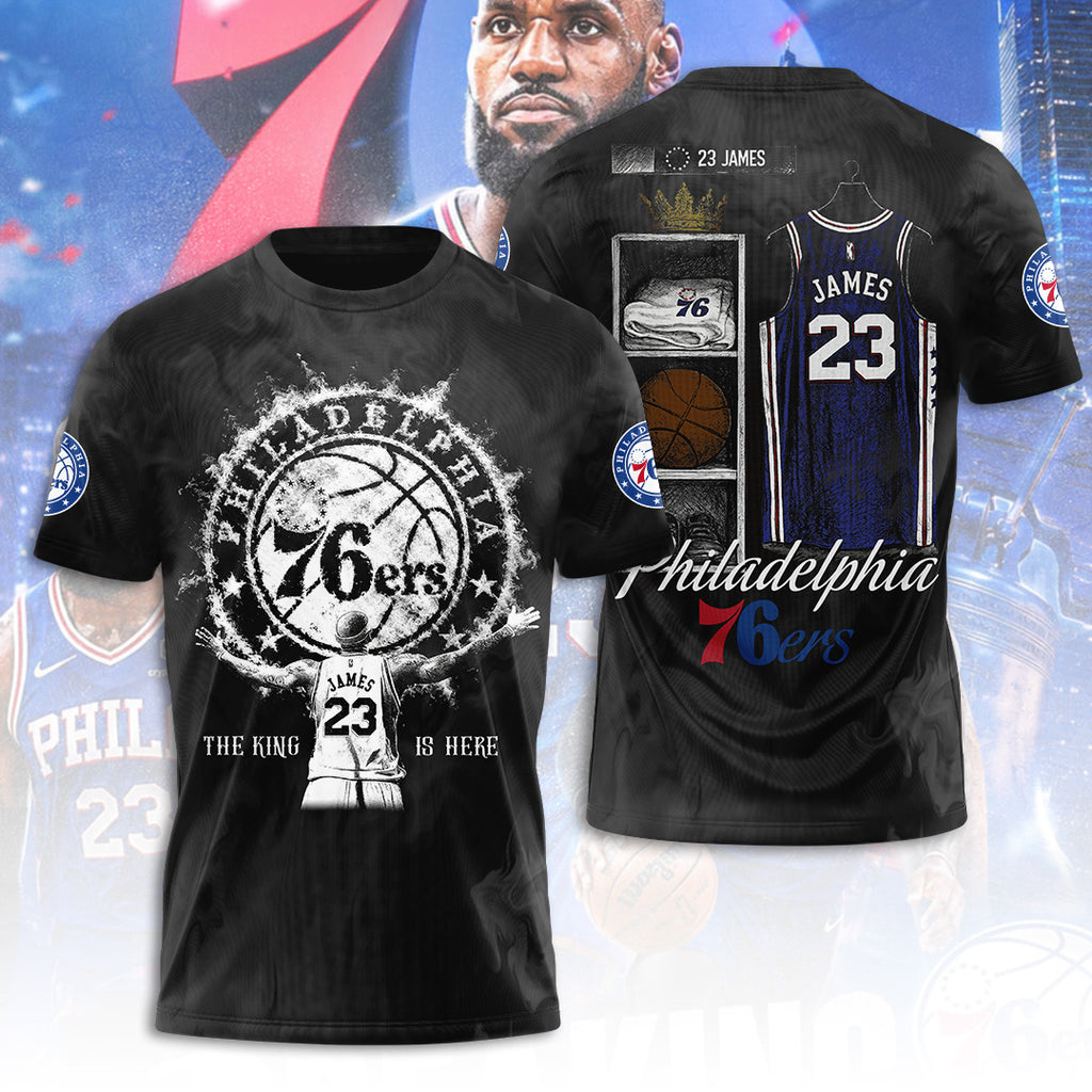 LeBron James x Philadelphia 76ers 3D Apparel – TANTN24501