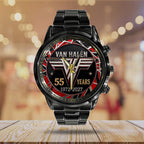 Van Halen 55 Years Anniversary Black Stainless Steel Watch – TANTN24558