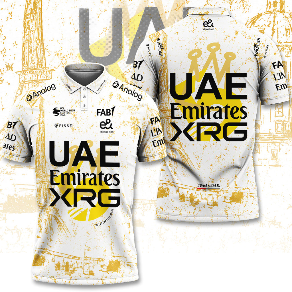 UAE Team Emirates 5th Tour de France Victory 3D Apparel – TANTN24592
