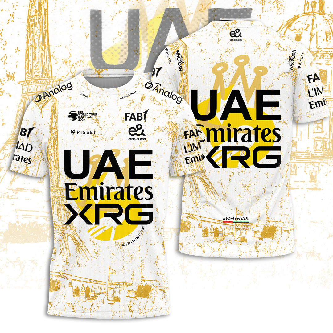 UAE Team Emirates 5th Tour de France Victory 3D Apparel – TANTN24592