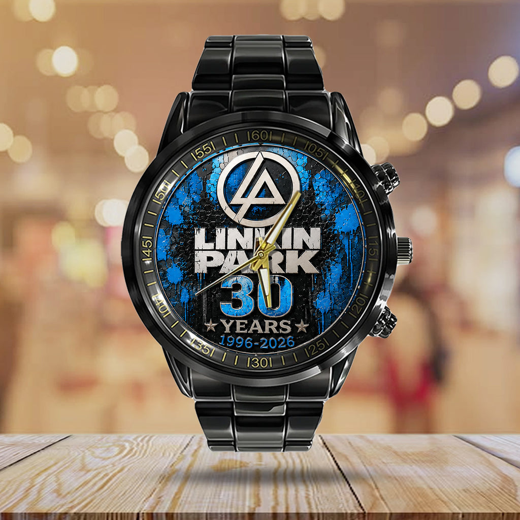 Linkin Park 30th Anniversary Black Stainless Steel Watch – TANTN24655