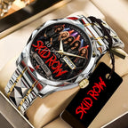 Skid Row 40th Anniversary Alloy Luxury Quartz Watch – TANTN24660