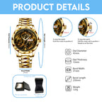 Frost Dragon Alloy Luxury Quartz Watch – TANTN24707