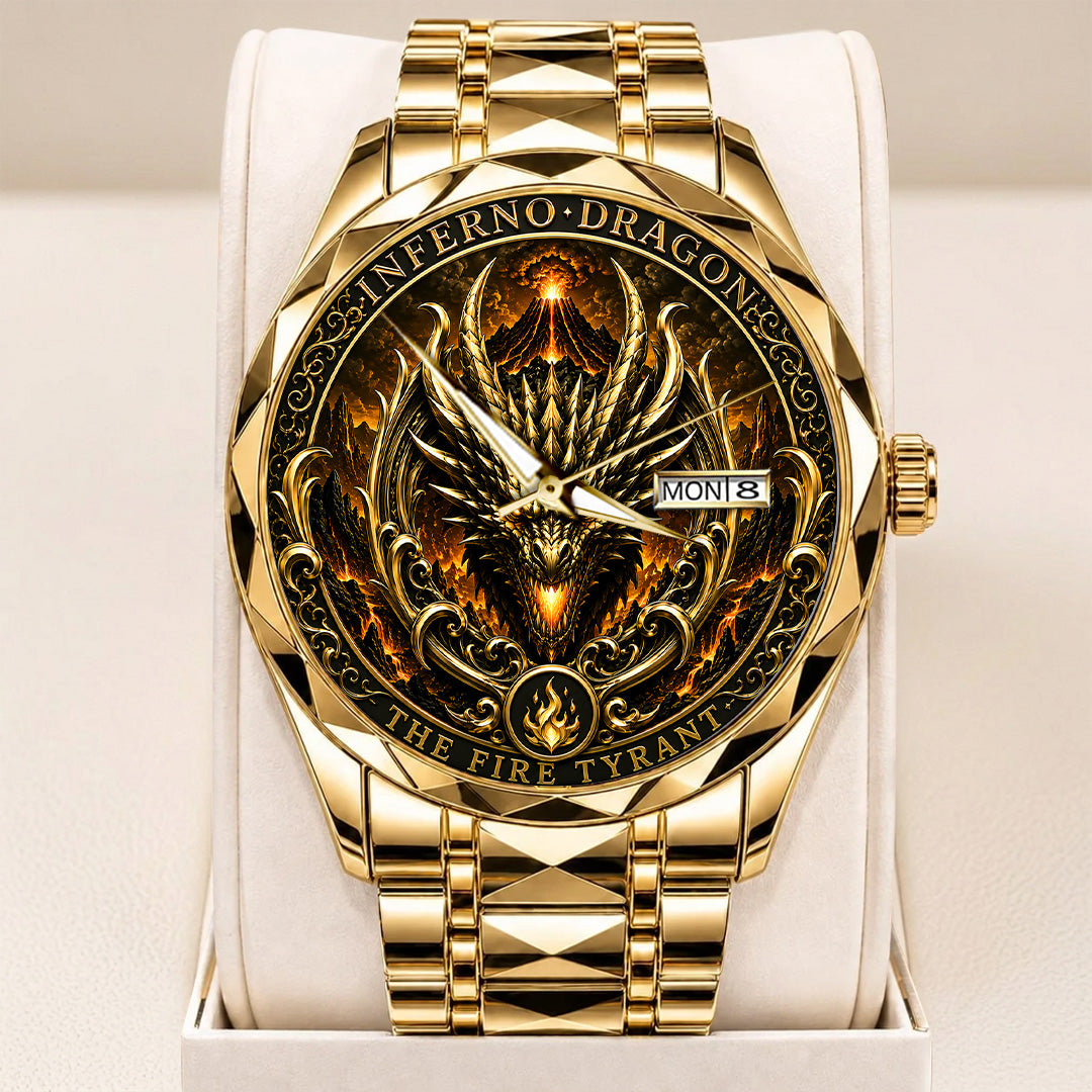 Frost Dragon Alloy Luxury Quartz Watch – TANTN24708