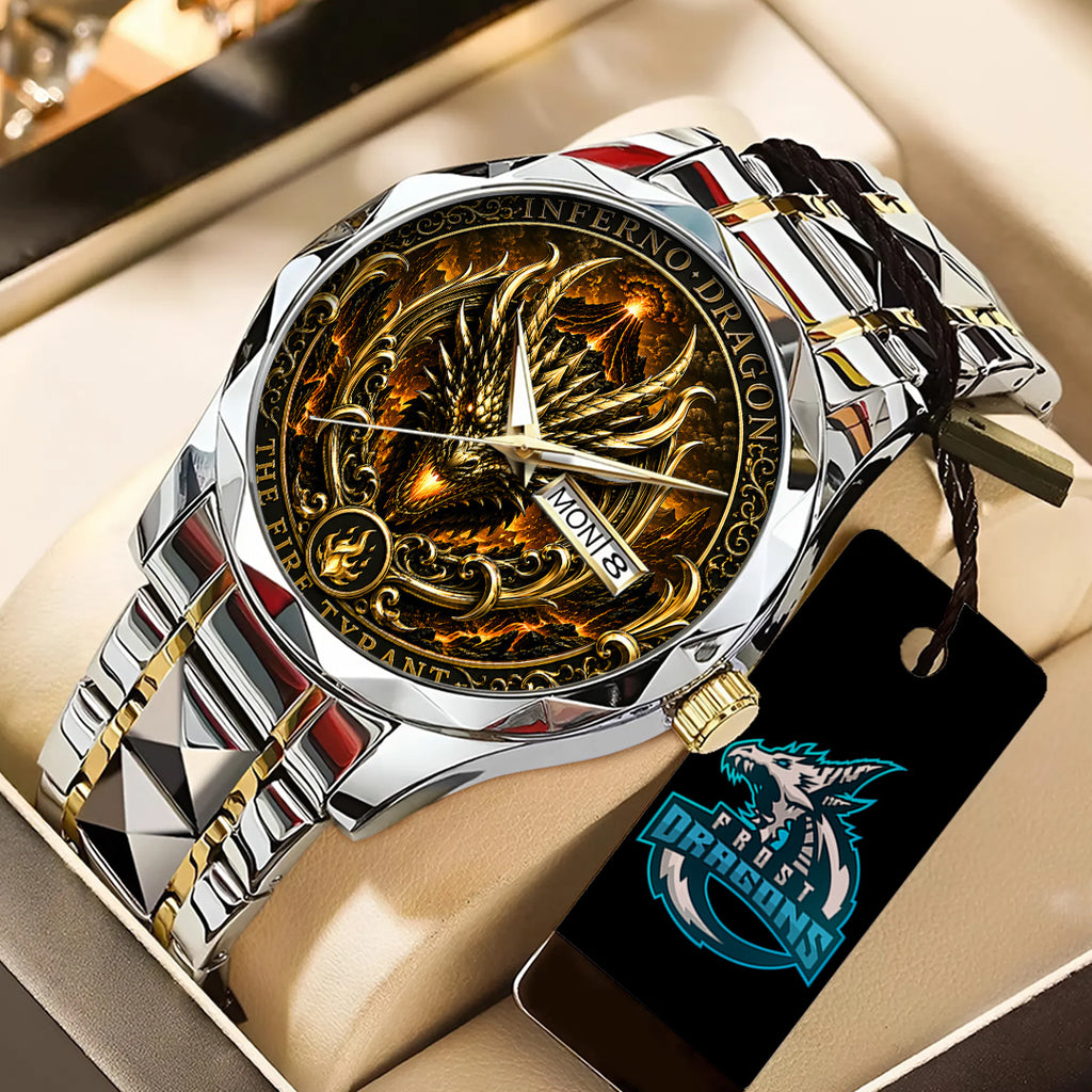 Frost Dragon Alloy Luxury Quartz Watch – TANTN24708