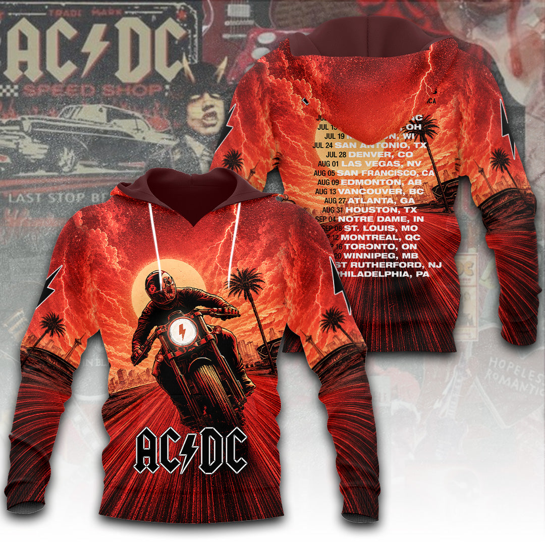 AC/DC World Tour 2026 3D Apparel – TANTN24737