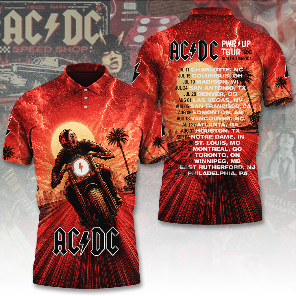 AC/DC World Tour 2026 3D Apparel – TANTN24737