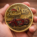 Indian Motorcycle 125th Anniversary Commemorative Coin – TANTN24772