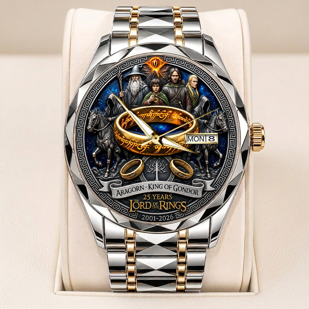 The Lord of the Rings 25 Years Alloy Luxury Quartz Watch – TANTN24796