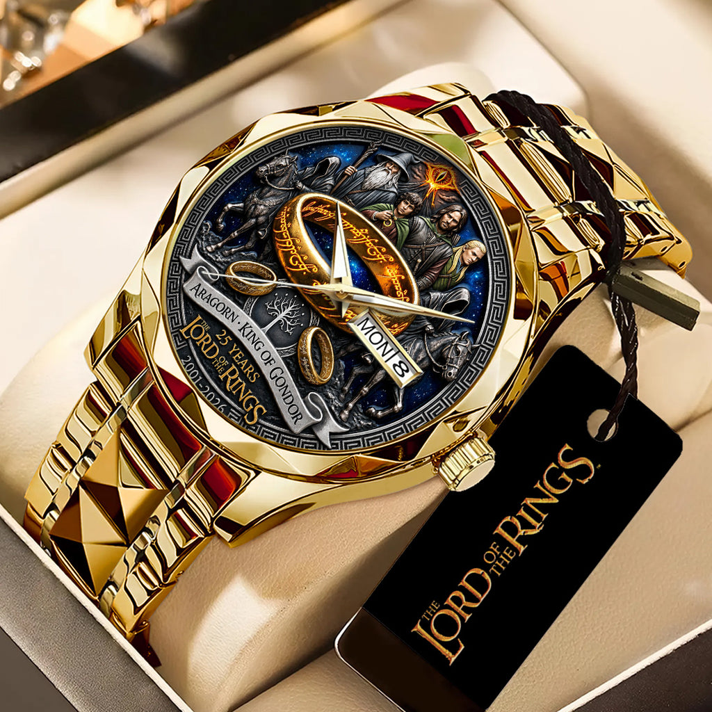 The Lord of the Rings 25 Years Alloy Luxury Quartz Watch – TANTN24796