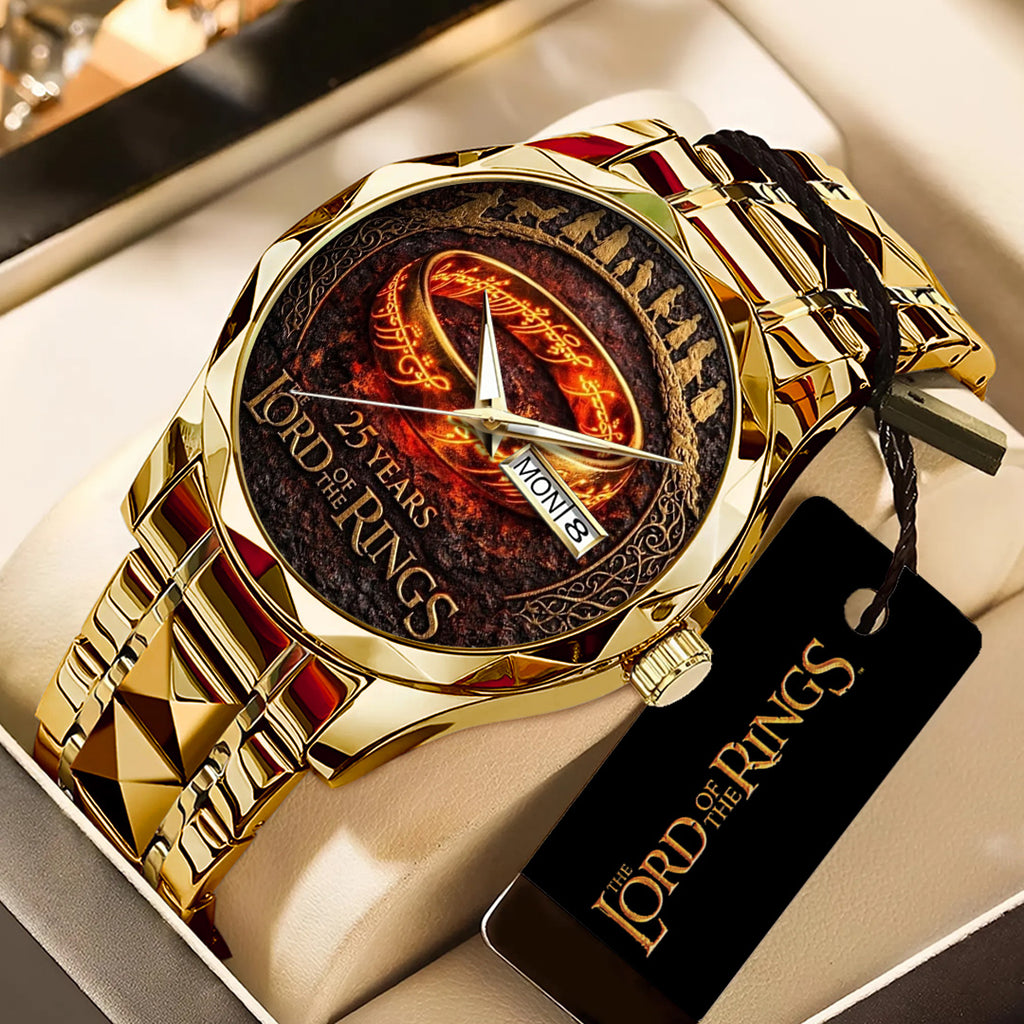 The Lord of the Rings 25 Years Alloy Luxury Quartz Watch – TANTN24797