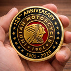 Indian Motorcycle 125th Anniversary Commemorative Coin – TANTN24800
