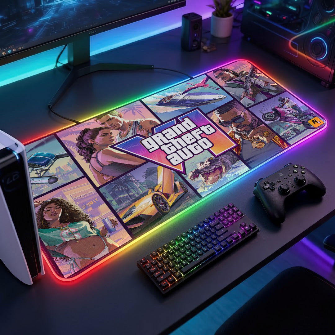 Grand Theft Auto VI Custom Gaming Desk Mat – TANTN24817