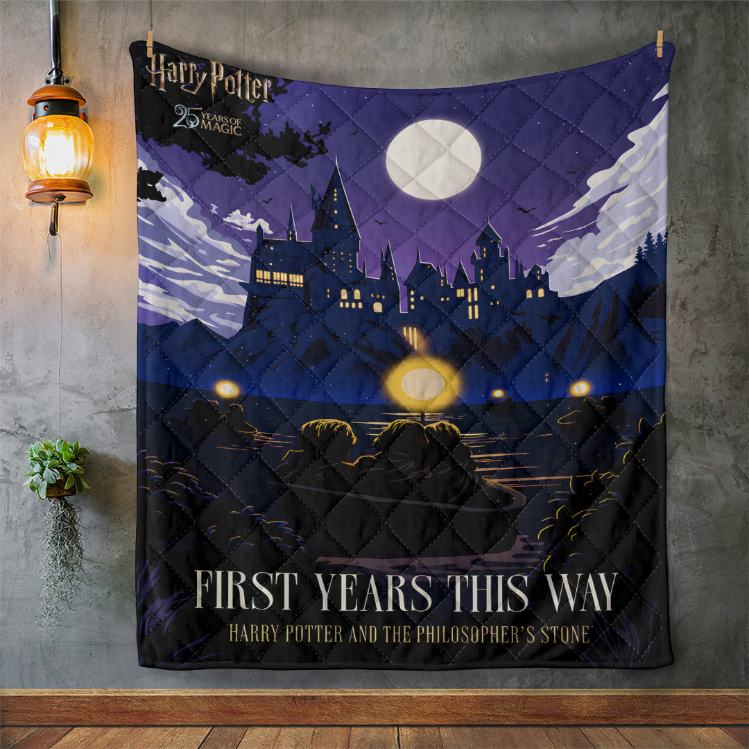 Harry Potter 25th Anniversary Quilt Blanket – TANTN24856