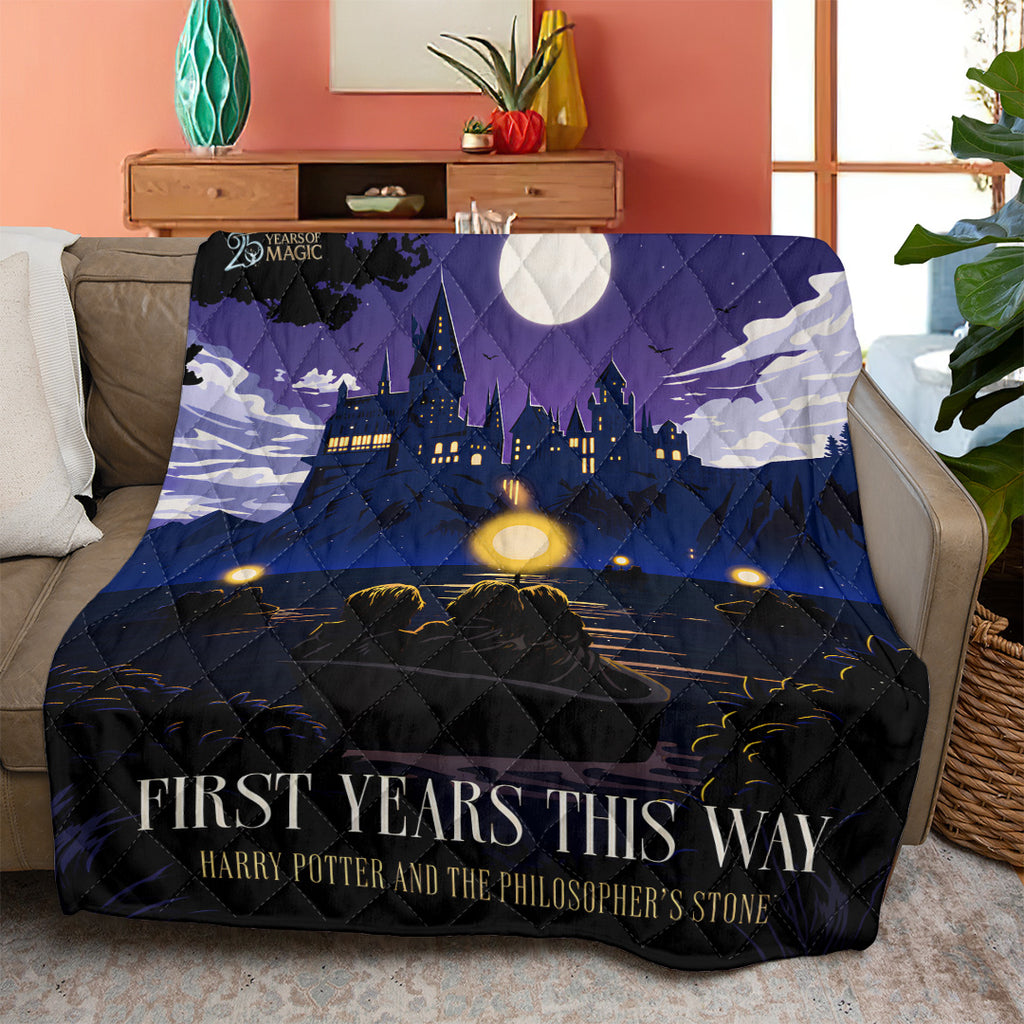 Harry Potter 25th Anniversary Quilt Blanket – TANTN24856