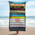 Pink Floyd Rectangle Beach Towel – TANTN24863