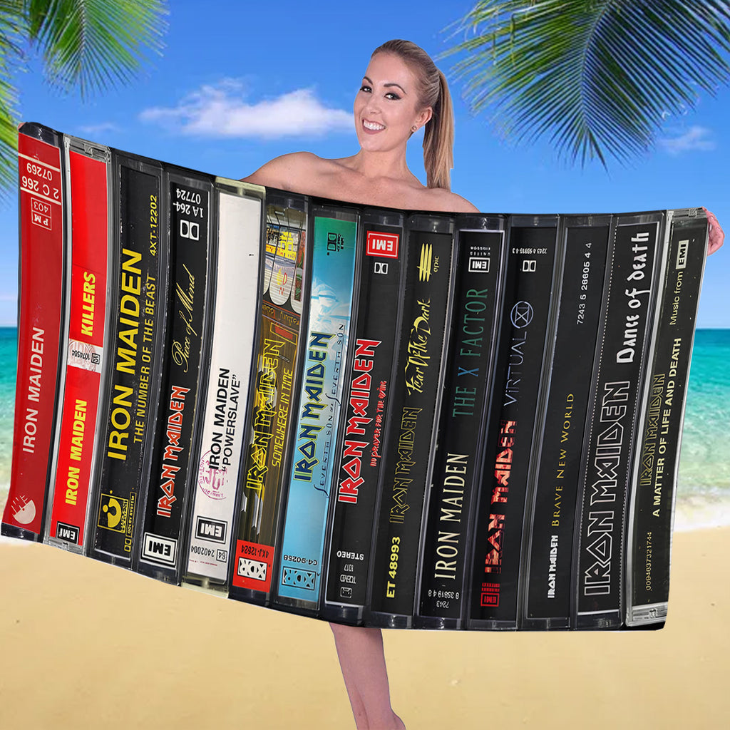 Iron Maiden Rectangle Beach Towel – TANTN24865