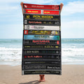 Iron Maiden Rectangle Beach Towel – TANTN24865