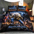 Iron Maiden Tour 2026 3-Piece Duvet Bedding Set – TANTN24901