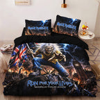 Iron Maiden Tour 2026 3-Piece Duvet Bedding Set – TANTN24901