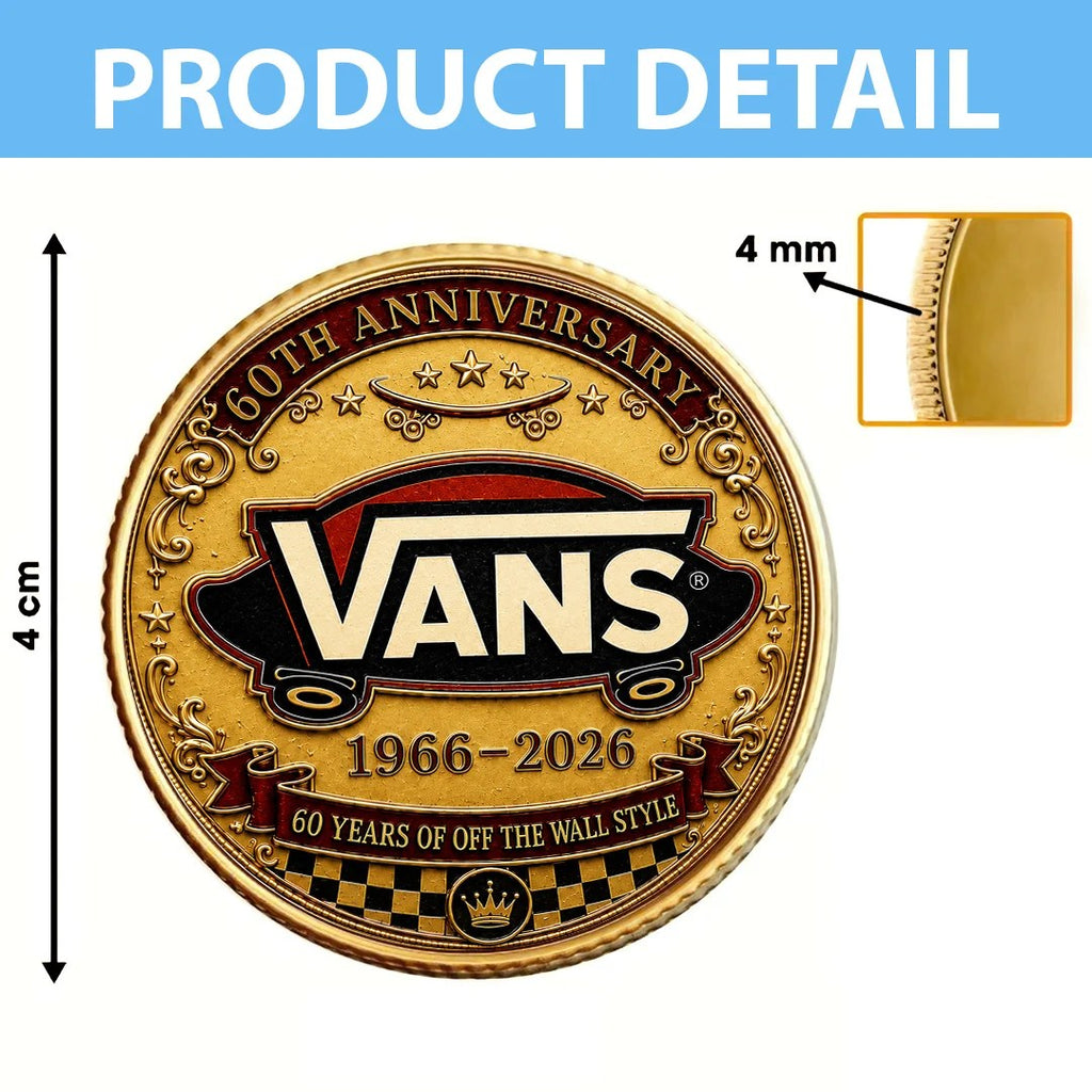 Vans 60th Anniversary Commemorative Coin – TANTN24918