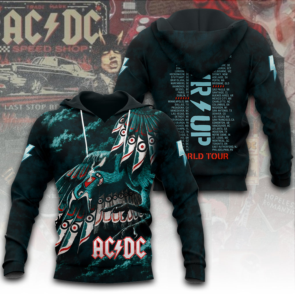 AC/DC World Tour 2026 3D Apparel – TANTN24942