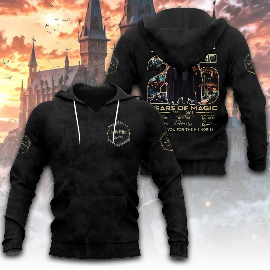 Harry Potter 25th Anniversary 3D Apparel – TANTN24994