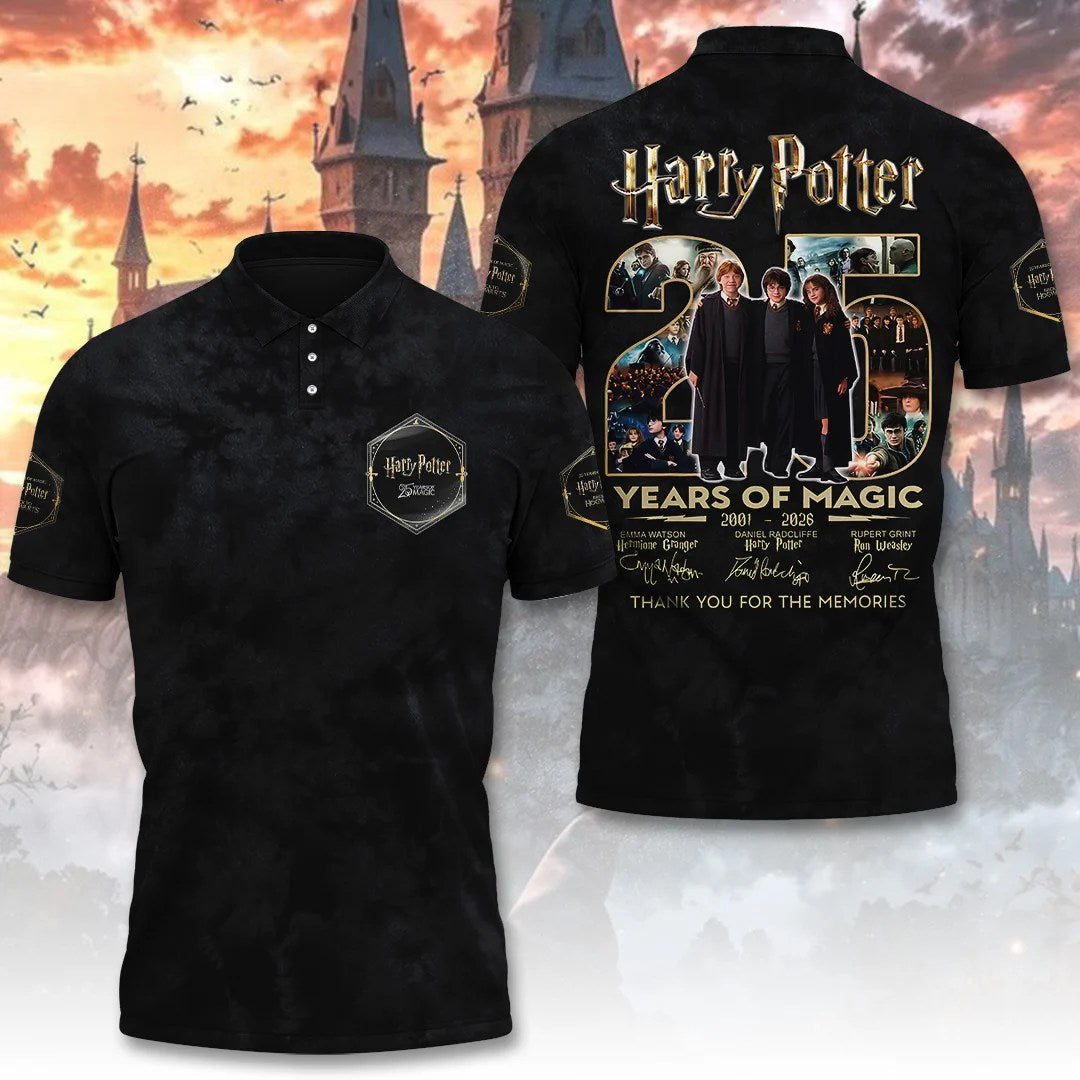 Harry Potter 25th Anniversary 3D Apparel – TANTN24994