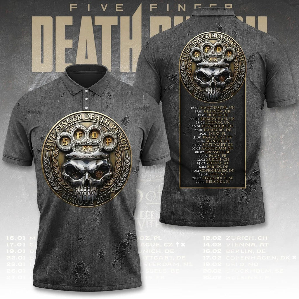 Five Finger Death Punch Tour 2027 3D Apparel – TANTN25052