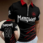 Manowar Zip Polo Shirt – TANTN25090