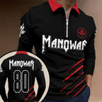 Manowar Zip Polo Shirt – TANTN25090