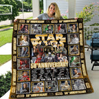 Star Wars 50th Anniversary Quilt Blanket – TANTN25175