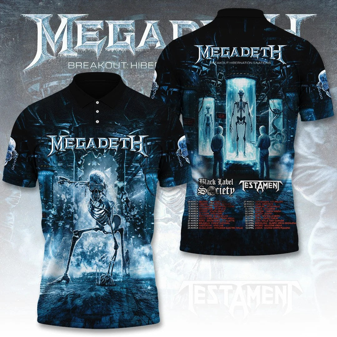 Megadeth Tour 2027 3D Apparel – TANTN25280