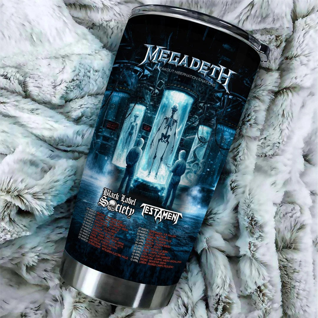 Megadeth Tour 2027 Tumbler Cup – TANTN25281