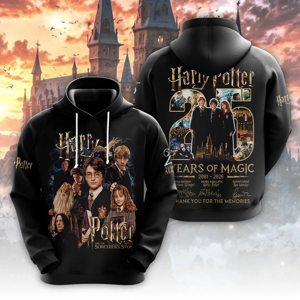 Harry Potter 25th Anniversary 3D Apparel – TANTN25331