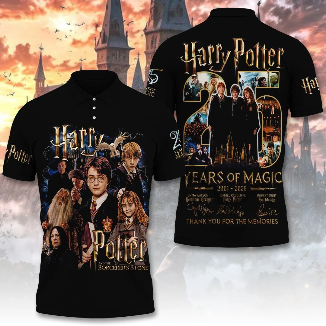 Harry Potter 25th Anniversary 3D Apparel – TANTN25331