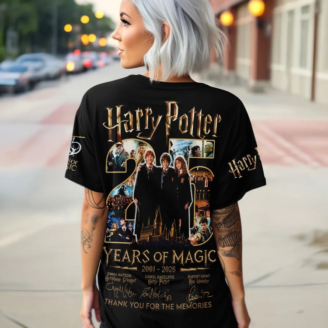 Harry Potter 25th Anniversary 3D Apparel – TANTN25331