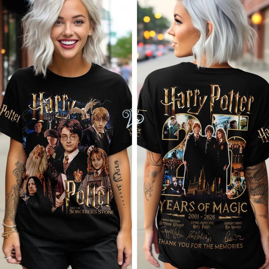 Harry Potter 25th Anniversary 3D Apparel – TANTN25331