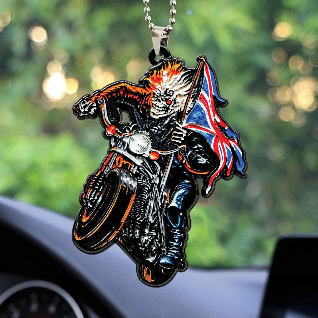 Iron Maiden Infinite Dreams Custom shape 2-sided Acrylic Car Ornament – TANTN25363