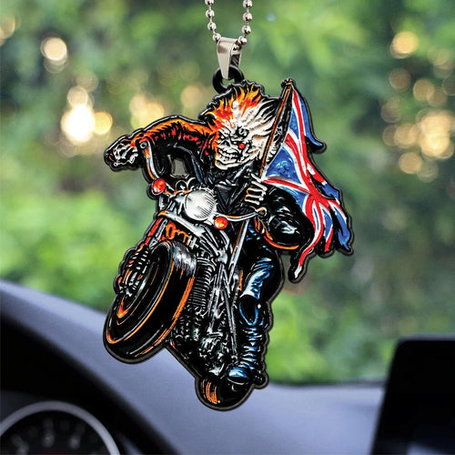 Iron Maiden Infinite Dreams Custom shape 2-sided Acrylic Car Ornament – TANTN25363
