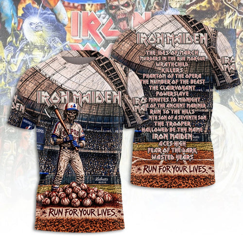 Iron Maiden Tour 2026 3D Apparel – TANTN25372