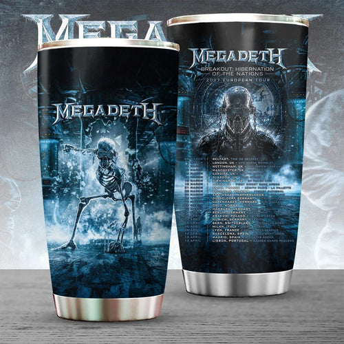 Megadeth Tour 2027 Tumbler Cup – TANTN25391