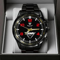 Triumph Band Tour 2026 Black Stainless Steel Watch – TANTN25405