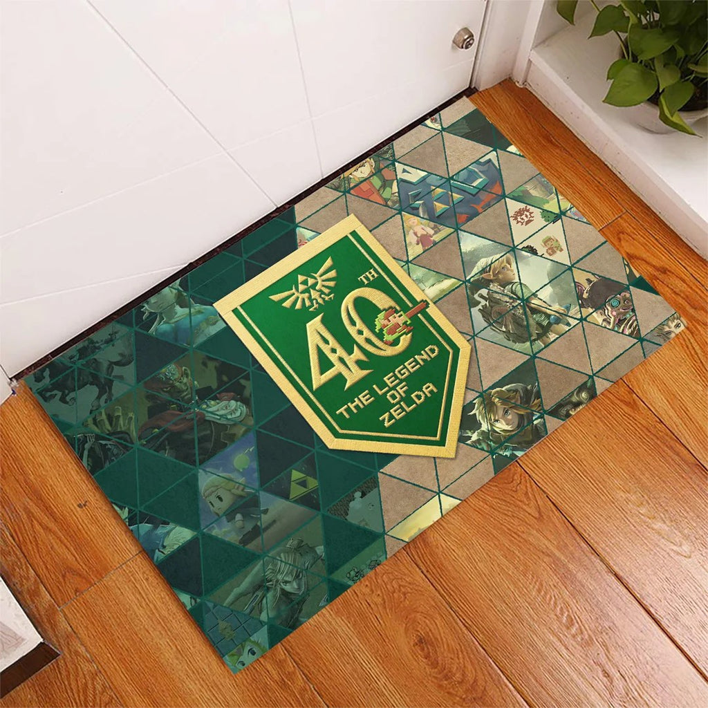 The Legend of Zelda 40th Anniversary Doormat – TANTN25482