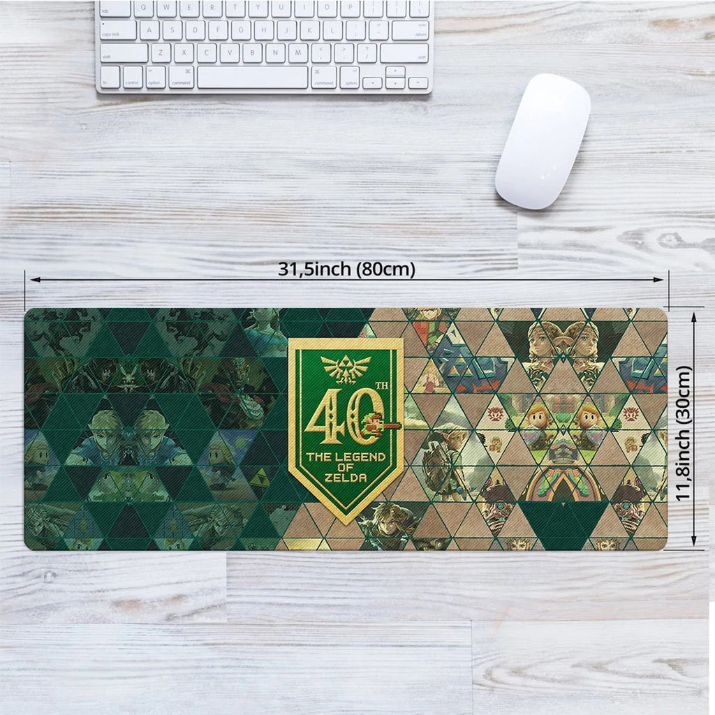 The Legend of Zelda 40th Anniversary Mouse Mat – TANTN25484