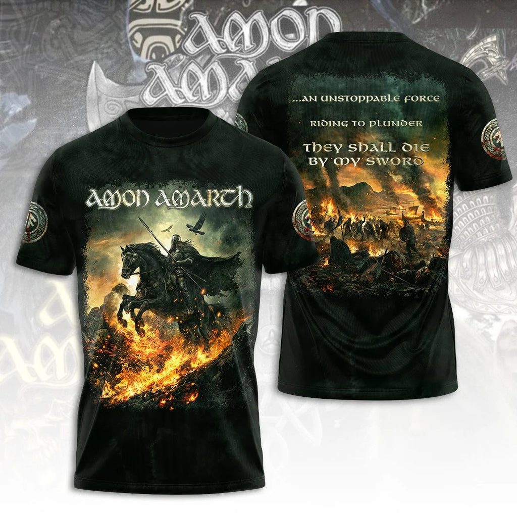 Amon Amarth Eight Legs of Thunder 3D Apparel – TANTN25512