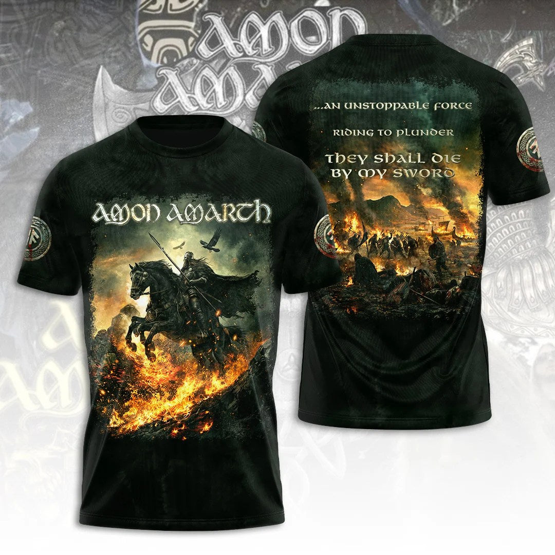 Amon Amarth Eight Legs of Thunder 3D Apparel – TANTN25512