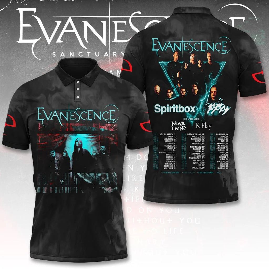 Evanescence Tour 2026 3D Apparel – TANTN25522