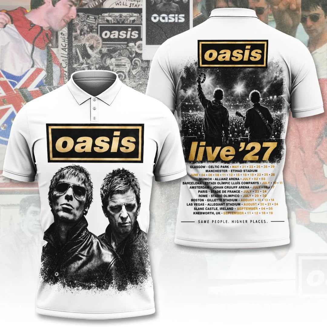 Oasis World Tour 2027 3D Apparel – TANTN25598